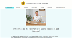 Desktop Screenshot of naturheilpraxis-maschke.de