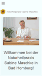 Mobile Screenshot of naturheilpraxis-maschke.de